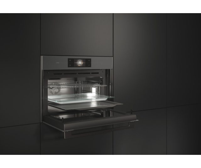 Atag CX4685M inbouw oven met magnetron functie - pearl grey