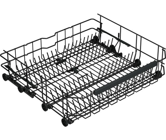 ATAG VAB6704FW vaatwasser bovenmandje schuin perspectief met sproeiarmen en tastelementen