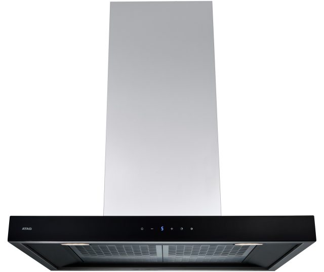 ATAG WS7011DL wandafzuiger vooraanzicht met zwart bedieningspaneel en digitale display
