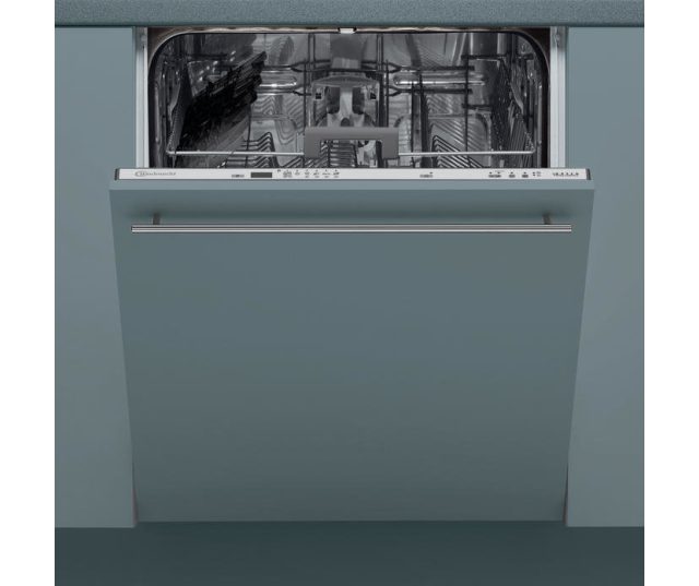 Bauknecht GSXK 6204A2 zilver inbouw vaatwasser
