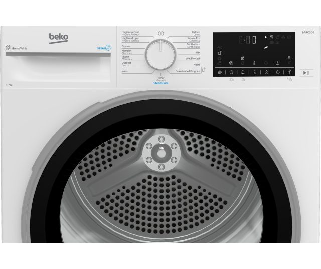 BEKO droger warmtepomp B5T4724W - afbeelding 4