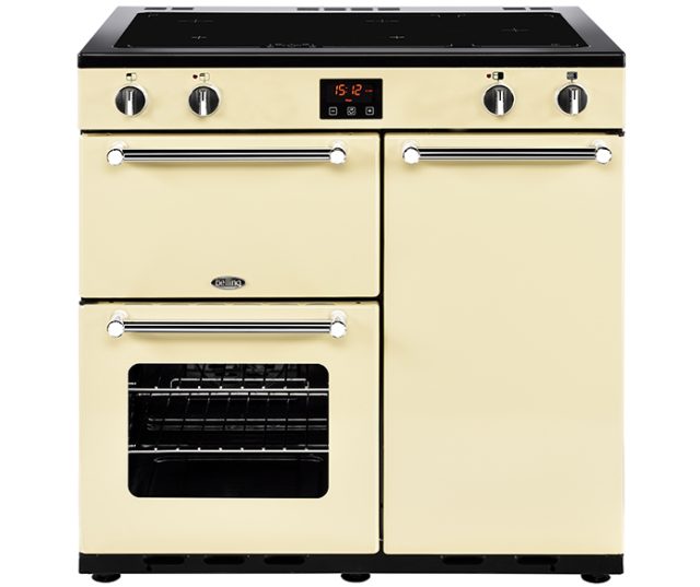 Belling KENSINGTON 90 EI CREME inductie fornuis - creme - 3 ovens