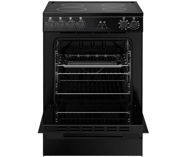 Belling VISION SINGLE 60 EI BLK fornuis - 60 cm breed