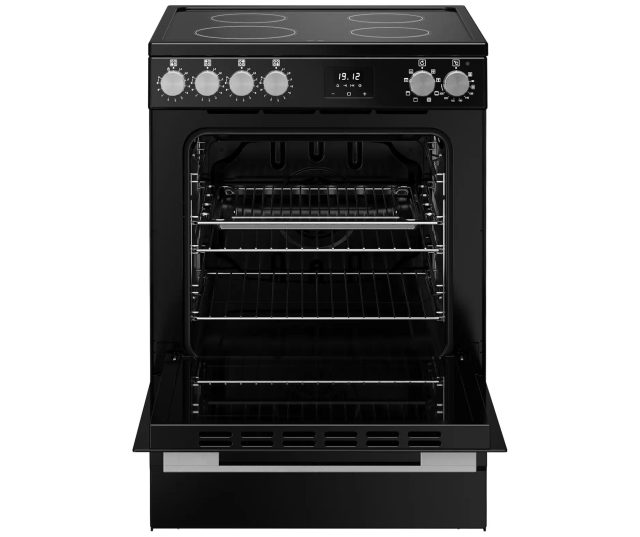 VISION SINGLE 60 EI BLK/SS Belling fornuis - Inductie