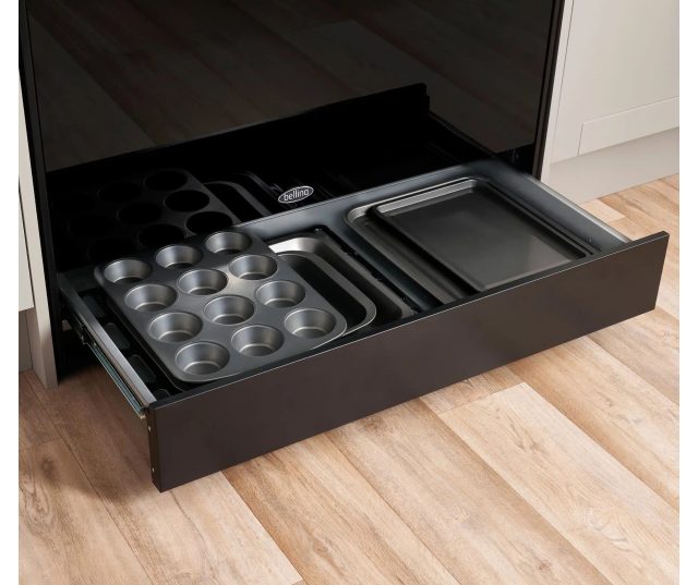 Belling VISION SINGLE 90 DF BLK fornuis - 90 cm breed