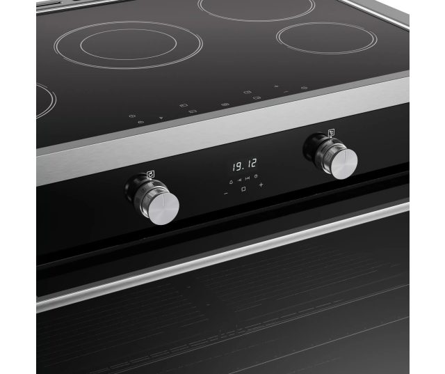 fornuis Belling VISION SINGLE 90 EI BLK/SS - Inductie