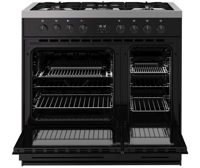 VISION TWIN 90 DF BLK Belling fornuis - Gas