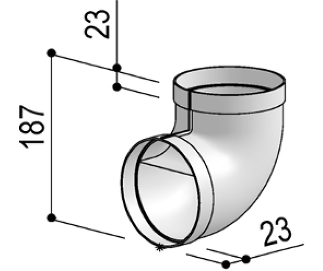 Berbel 6000301 bocht