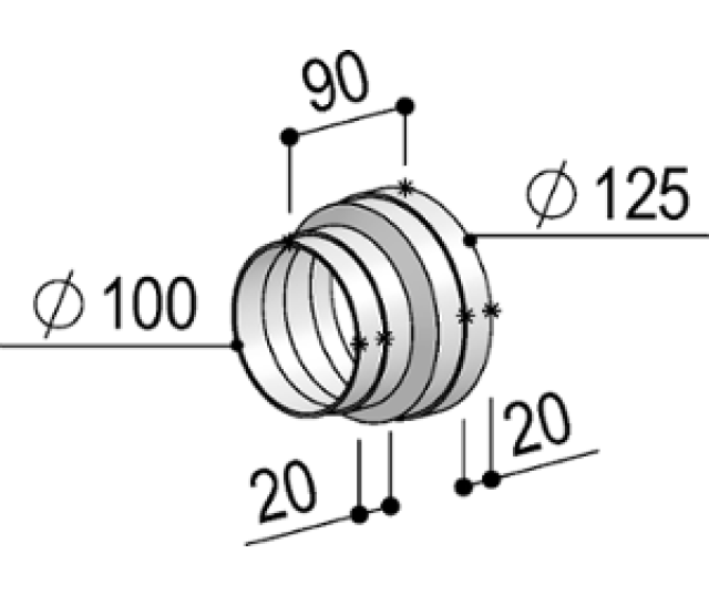 Berbel 6000310 verbindingsstuk