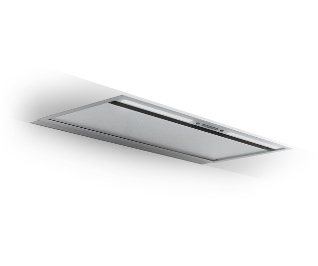 Berbel BEH 90 FLU luchtafvoer inbouw afzuigkap - rvs - 90 cm