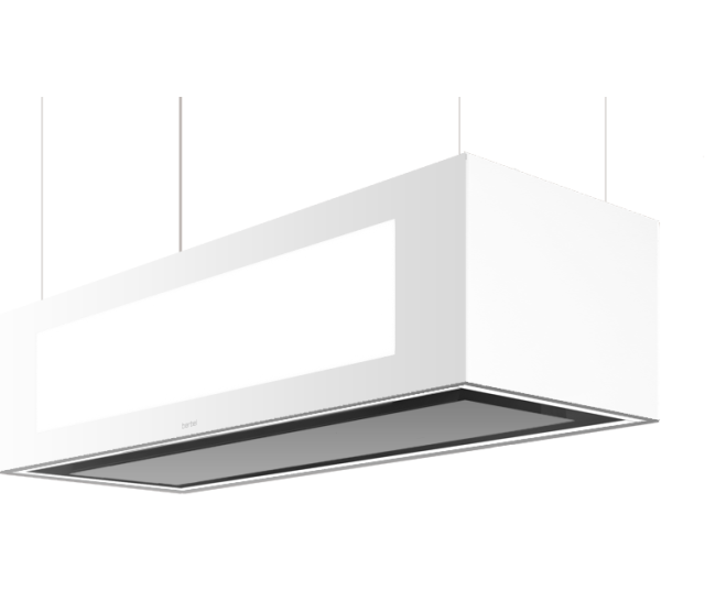 BERBEL afzuigkap eiland BIH 115 SKE-L WIT