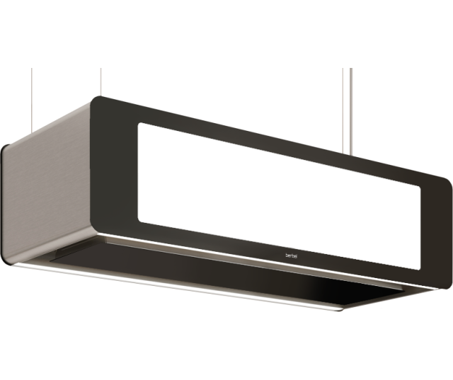 BERBEL afzuigkap eiland BIH 95 SKC zwart