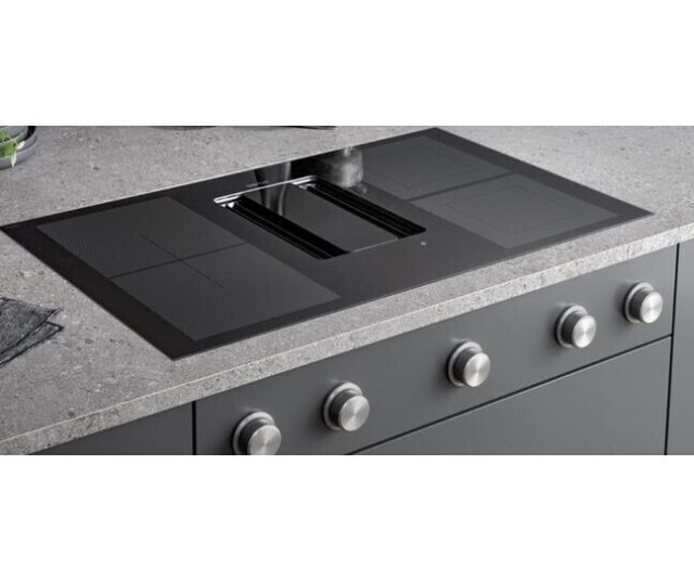 BERBEL Downline Infinity BKA 90 DLI inductie kookplaat met afzuiging