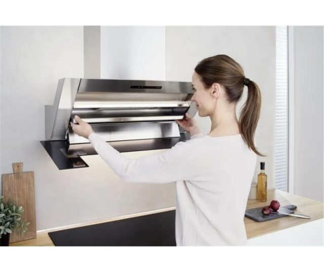 afzuigkap Berbel BKH 120 EG 2 ZILVERMETALLIC - LED verlichting
