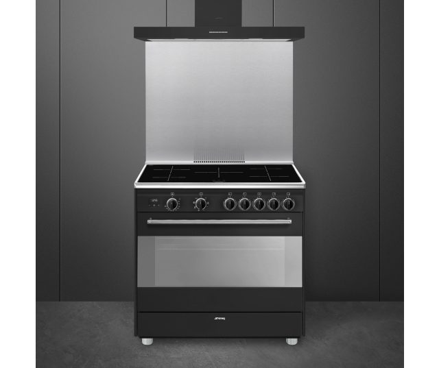 Smeg BG91IAN2 antraciet inductie fornuis