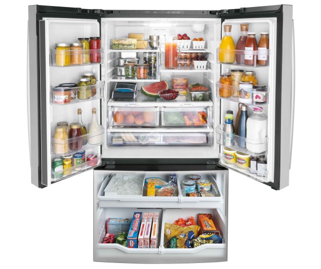 Iomabe INO27JSPF 30 Amerikaanse koelkast - French door - rvs