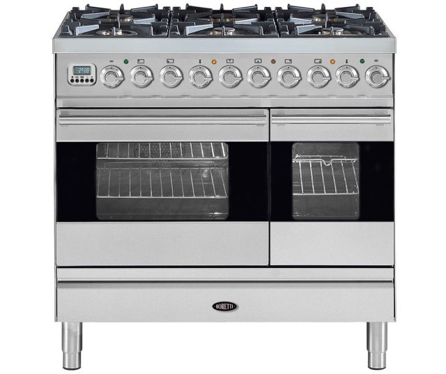 Boretti VPS946IXDF rvs fornuis