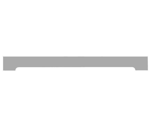 Boretti PLINT90190IX plint rvs