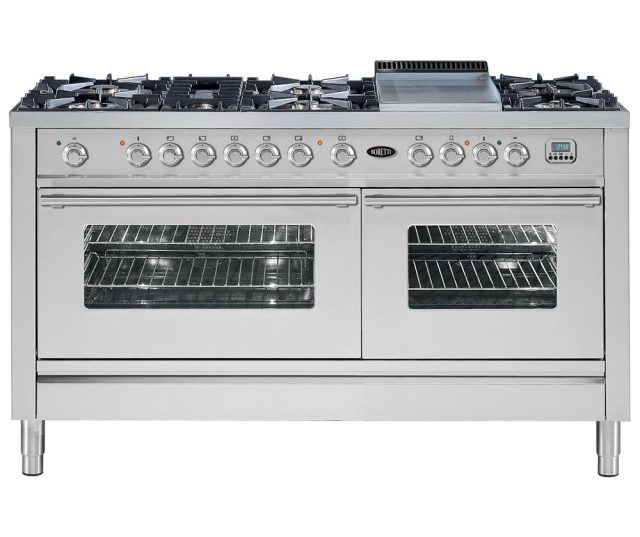 Boretti VFP150IX fornuis roestvrijstaal
