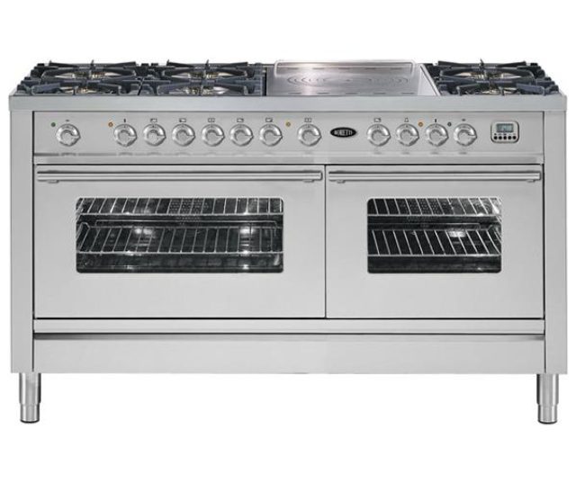 Boretti VP150SIX fornuis roestvrijstaal