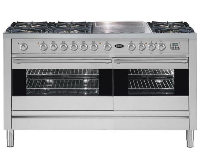 Boretti VPS150SIX fornuis roestvrijstaal