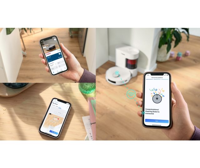 Bosch BCRD2W robotstofzuiger met dweil - Wit