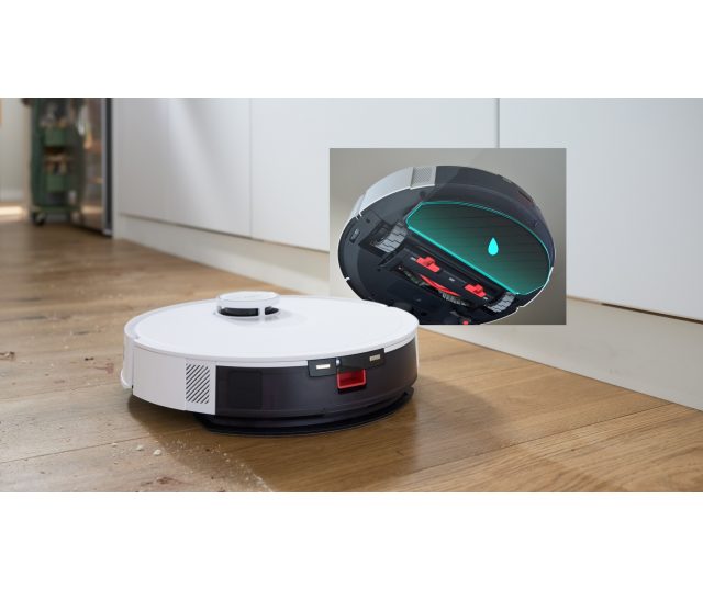 Bosch BCRD2W robot stofzuiger met dweil en basisstation