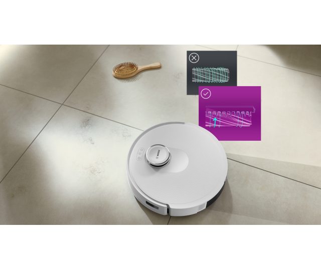 Bosch BCRD2W robot stofzuiger met dweil - Wit