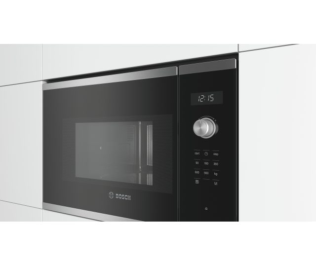 Bosch BFL554MS0 inbouw magnetron - zwart