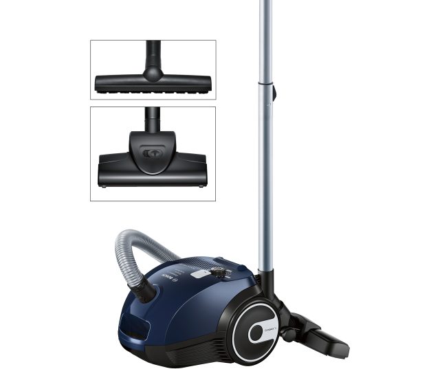Bosch BZGL2B316 blauwe stofzuiger - Parquett