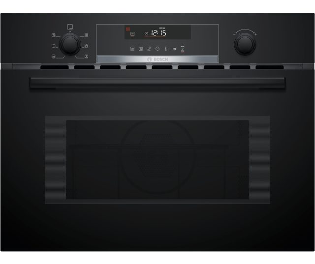 Bosch CMA585GB1 inbouw combi-magnetron - zwart