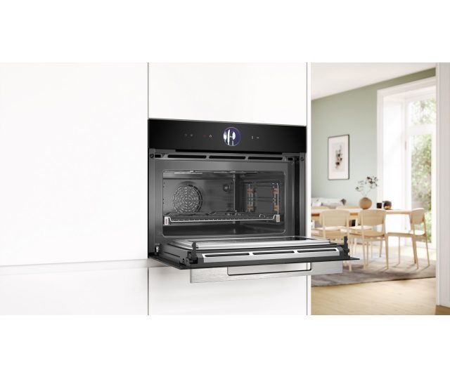Bosch CMG736AB1F Exclusiv inbouw oven met magnetron - nis 45 cm
