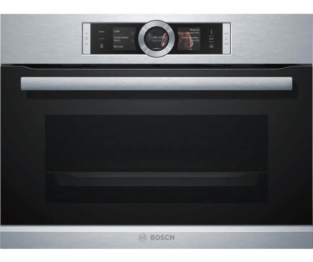 Bosch CSG636BS4 inbouw rvs combi-stoomoven