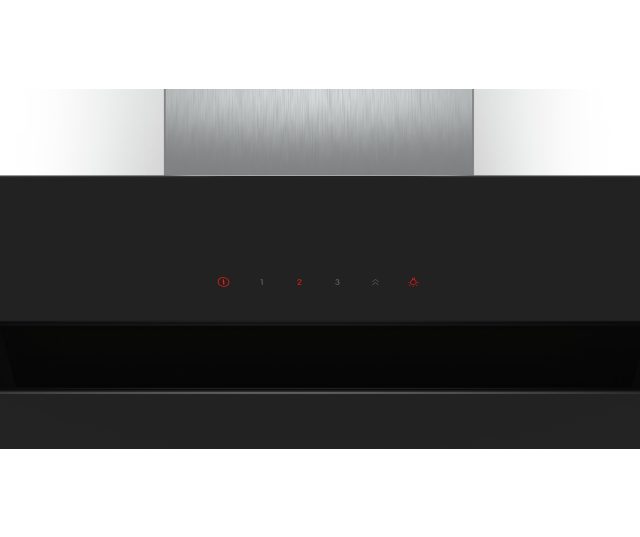 Bosch DWK97JM60 wand zwart afzuigkap