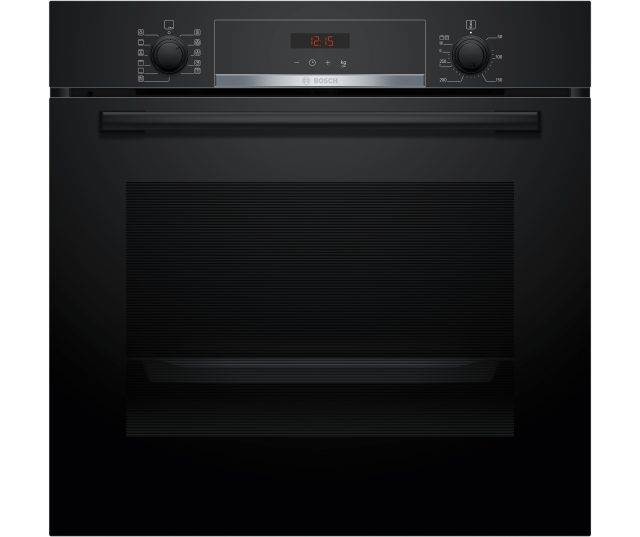 Bosch HBA574BB3 inbouw oven met pyrolyse - Zwart