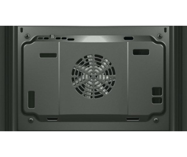 Foto van de binnenzijde van de Bosch HBA63B151S inbouw oven
