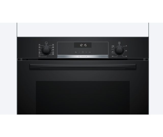 Bosch HBG537BB4 inbouw zwart oven met 71 liter inhoud