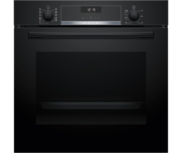 Bosch HBG537BB4 inbouw oven - volledig zwart