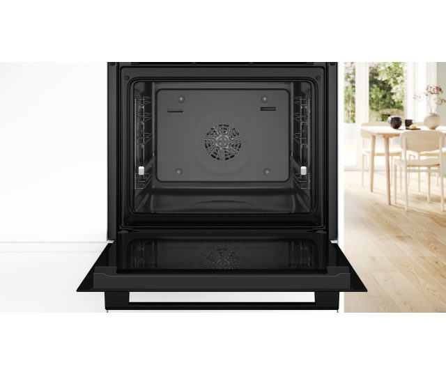 Bosch HBG537EB4 inbouw zwart oven met air fry-functie