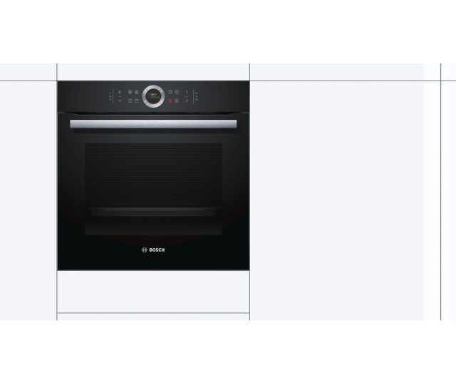 Bosch HBG634BB1 zwart inbouw oven