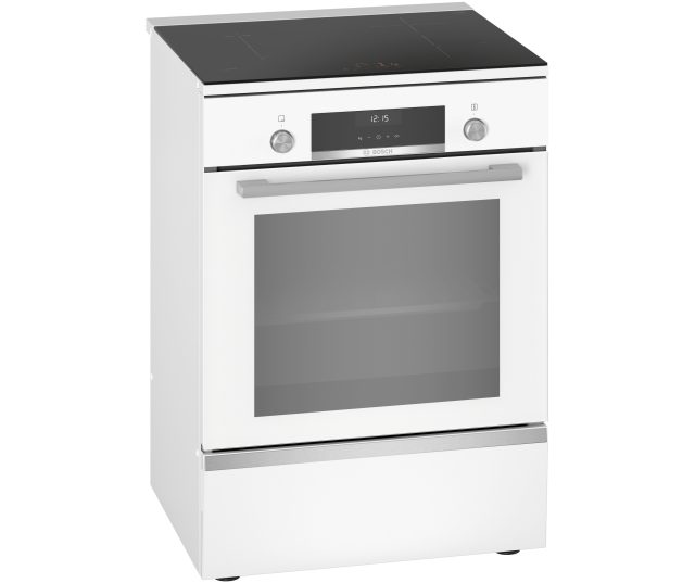 Bosch HLS59D321 inductie fornuis - wit - 60 cm.
