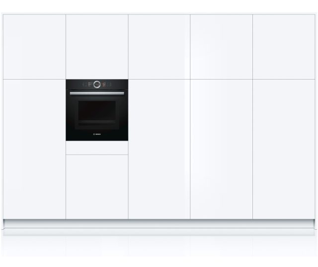 Bosch HMG6764B1 zwart inbouw oven met magnetron