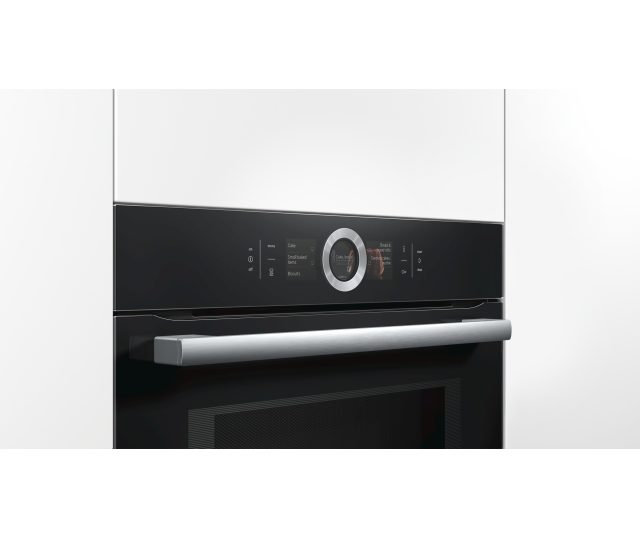 Bosch HMG6764B1 zwart inbouw oven met magnetron
