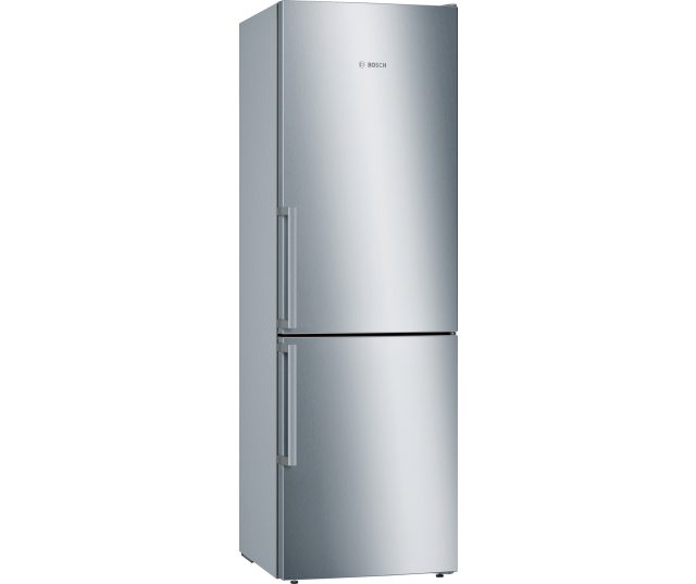 Bosch KGE36EICP rvs koelkast - 186 cm. hoog