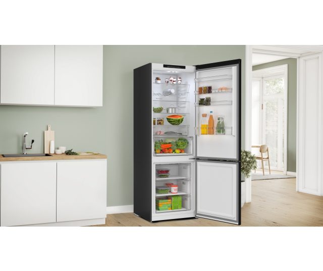 Bosch KGN492XCF vrijstaande koelkast - nofrost - blacksteel