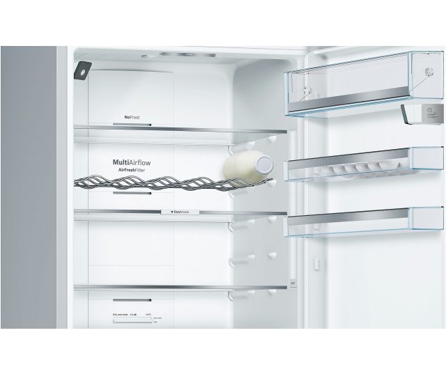 Bosch KGN56HI3P roestvrijstaal koelkast