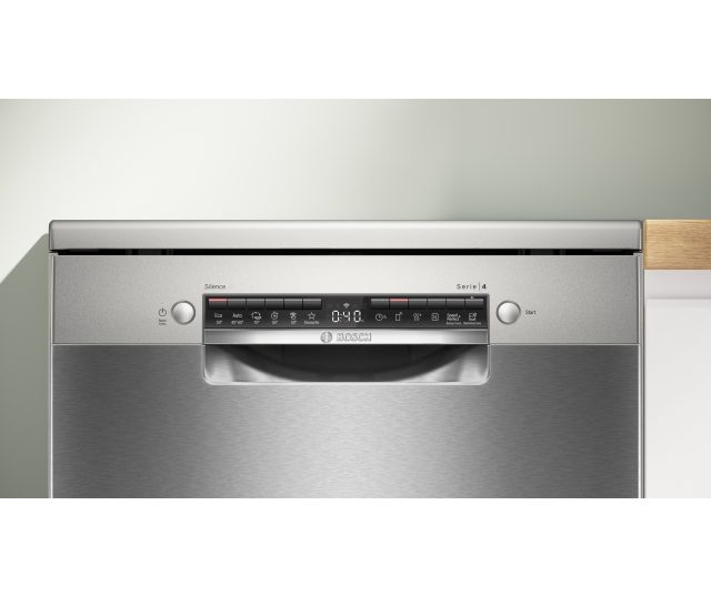 Bosch SMS4HKI07E vrijstaande vaatwasser - rvs - Home Connect