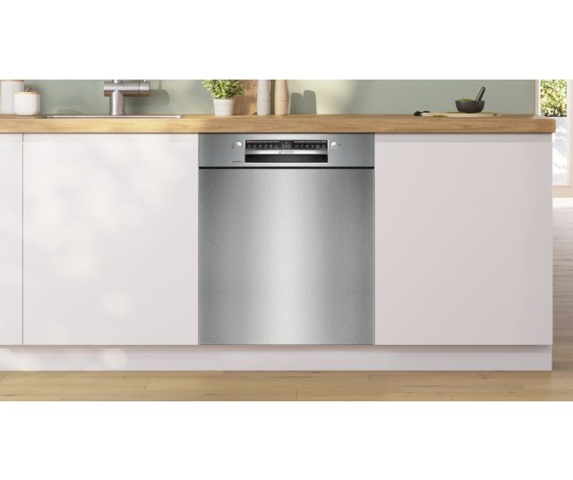 Bosch SMU4EVS08E onderbouw vaatwasser - rvs front