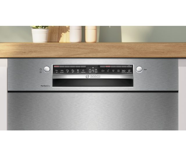 Bosch SMU6ZCS10E onderbouw vaatwasser - roestvrijstaal front