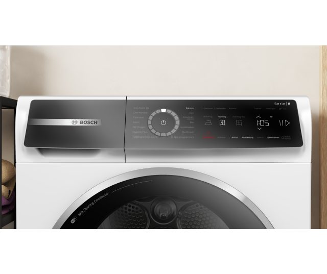 Bosch WQB246CPNL warmtepompdroger met zelfreinigende condensor